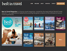 Tablet Screenshot of bestintravelmagazine.com